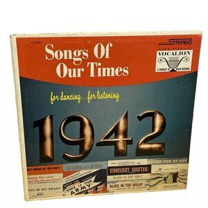 Bob Grant And His Orchestra Songs Of Our Times 1942 ( 1959)Vocalion VL 73654 VG+